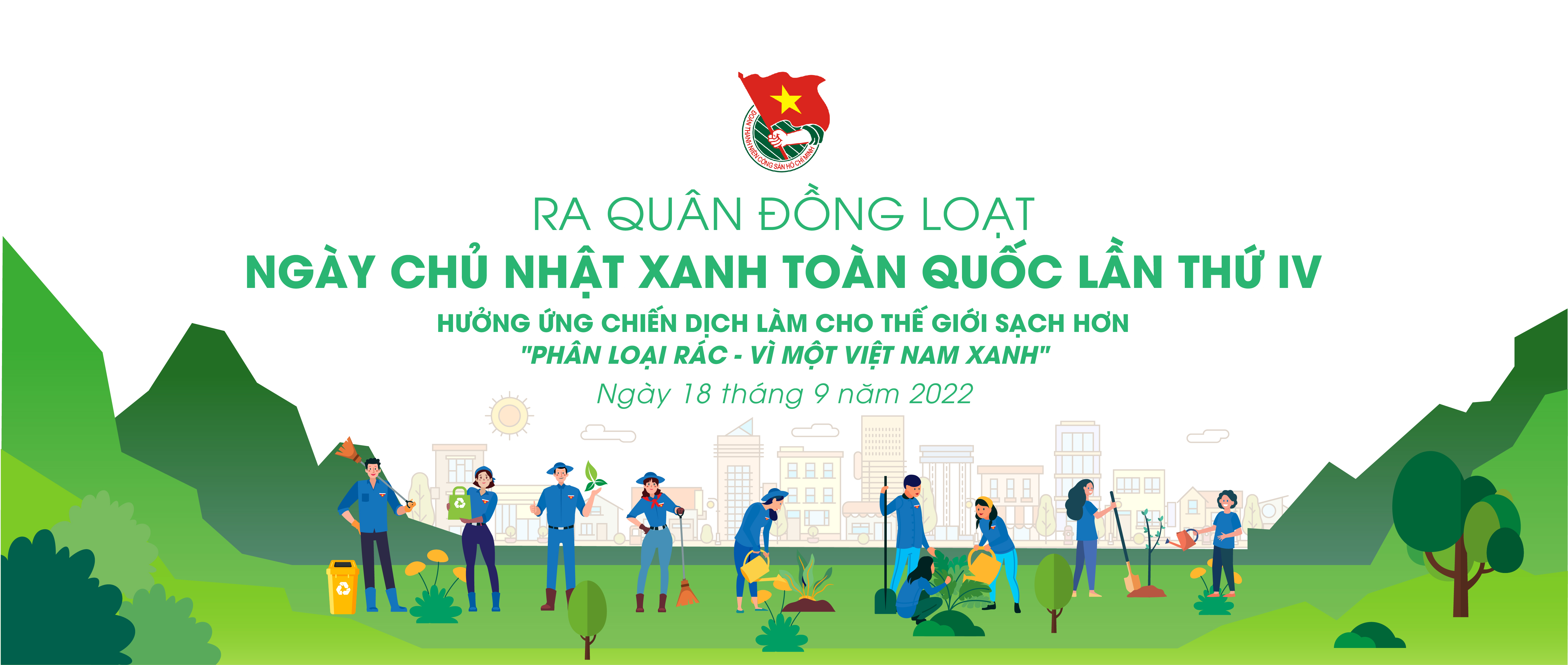 Đoàn Khối hưởng ứng “Ngày chủ nhật xanh” năm 2022