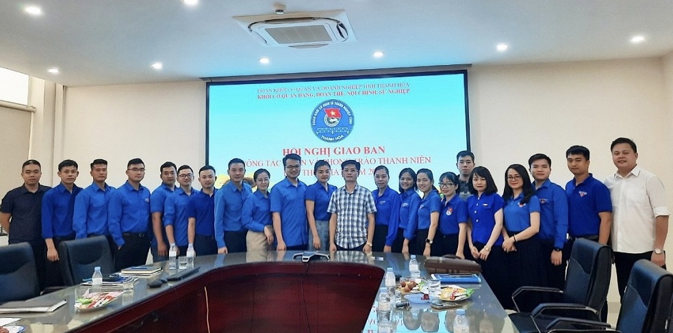 Giao ban công tác Đoàn và phong trào thanh niên 04 Khối thi đua lần thứ nhất, năm 2023.